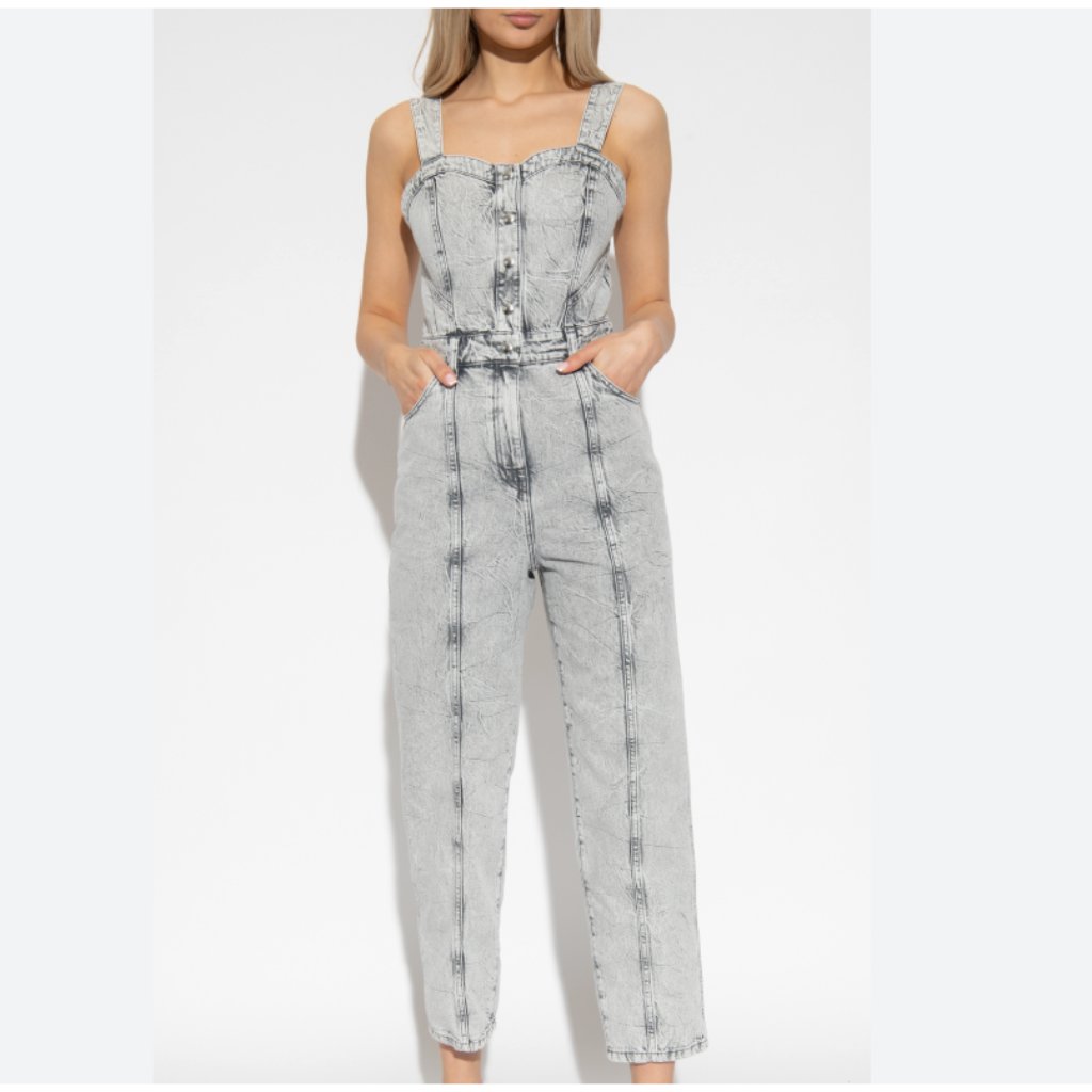 Nwot Iro Gardanne Overall In Smoke Grey - 32 (2)